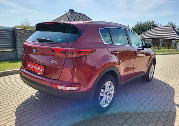 Kia Sportage cena 64900 przebieg: 143257, rok produkcji 2017 z Warszawa małe 631